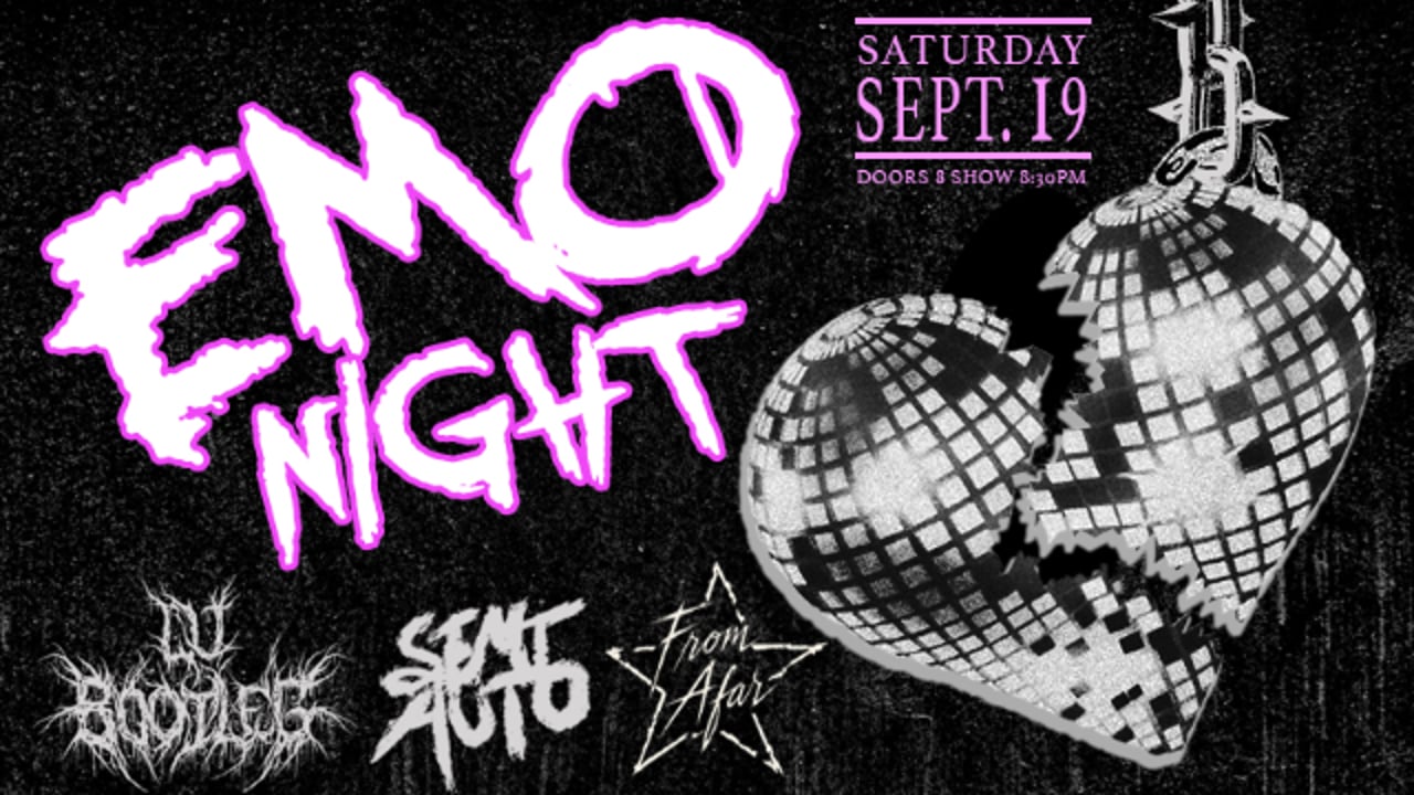 EMO NIGHT WITH DJ BOOTLEG