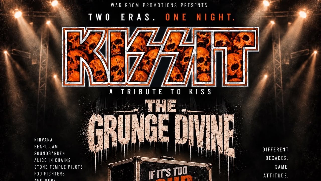 KISSIT + The Grunge Divine — Two Eras. One Night. | Bendigo