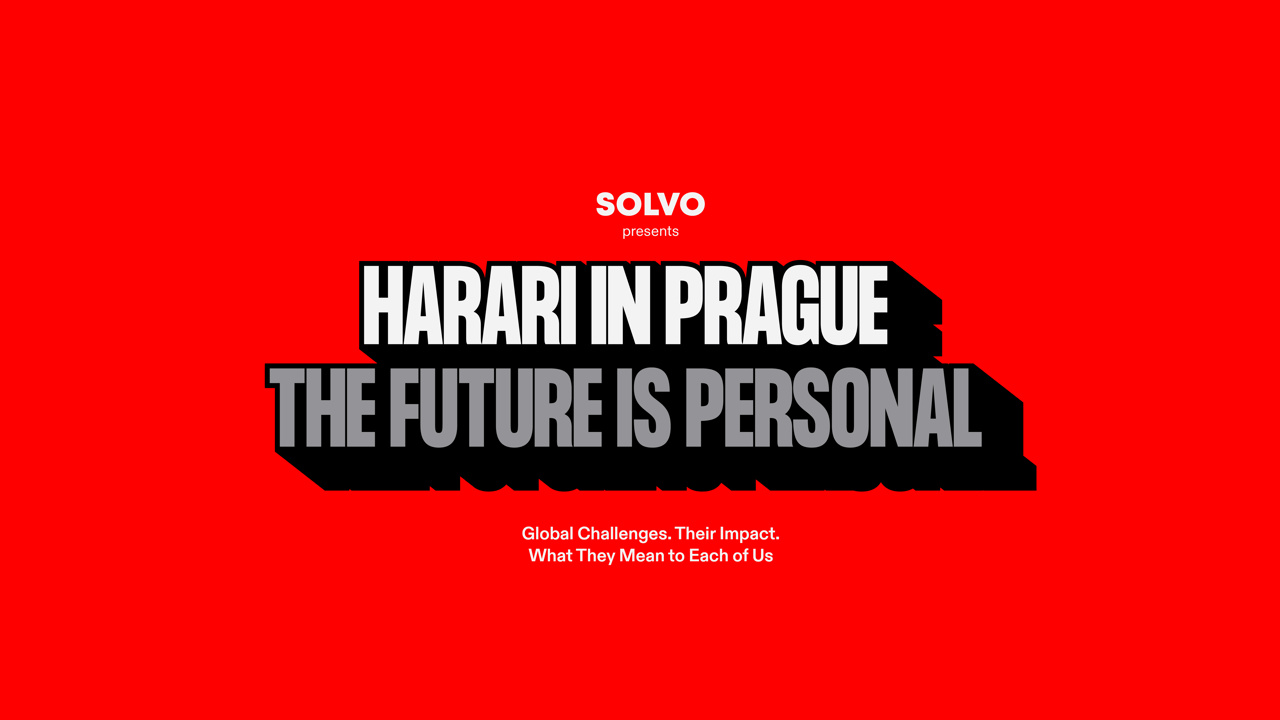 Harari in Prague. The future is personal