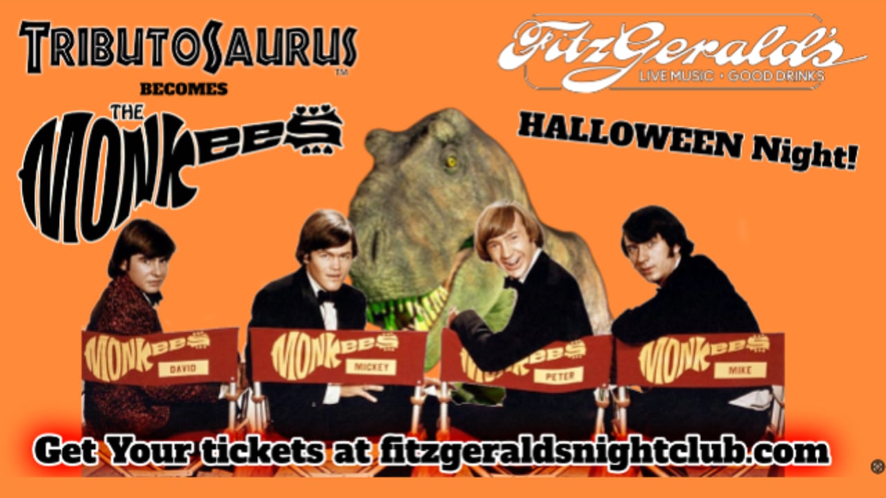TRIBUTOSAURUS Becomes THE MONKEES on Halloween Night!