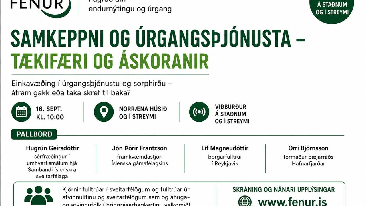 Samkeppni og úrgangsþjónusta