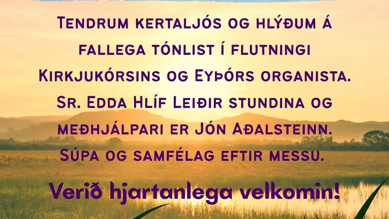 Gul messa í Blönduóskirkju