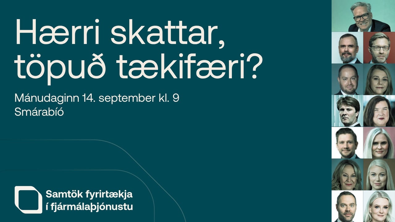 Hærri skattar, töpuð tækifæri?