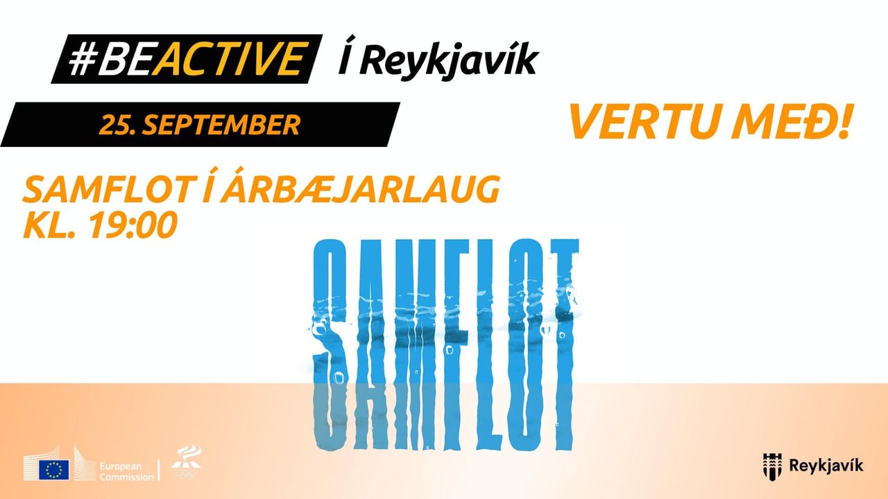 Samflot í Árbæjarlaug 💦 25.9 kl. 19.00