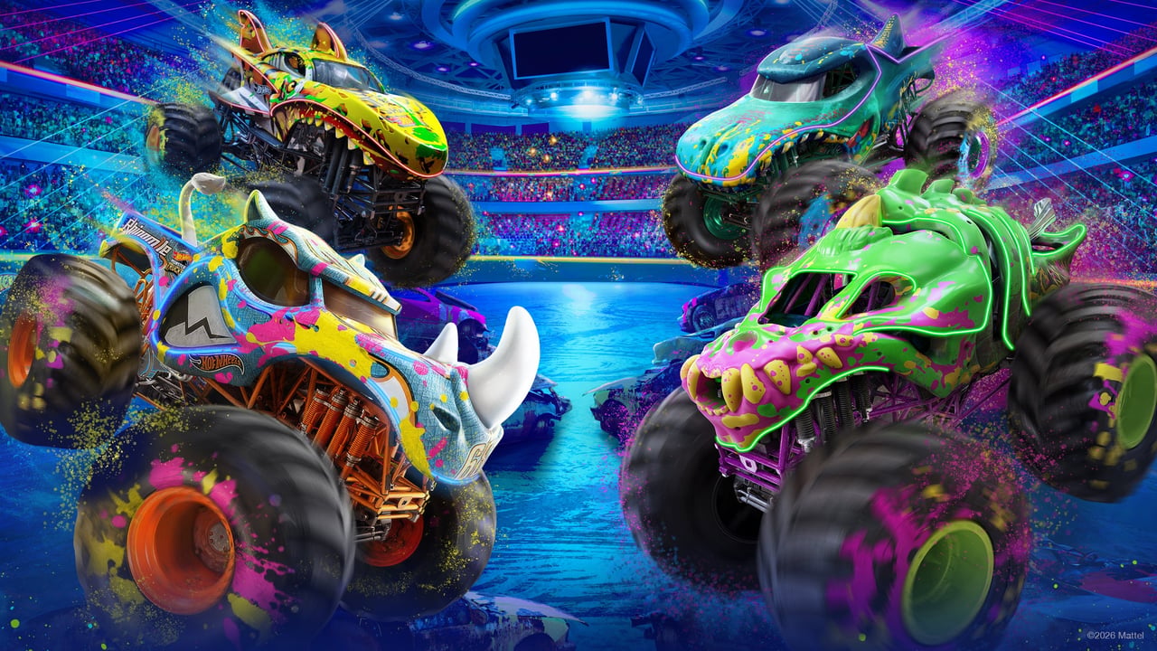 Hot Wheels Monster Trucks Live Color Bash