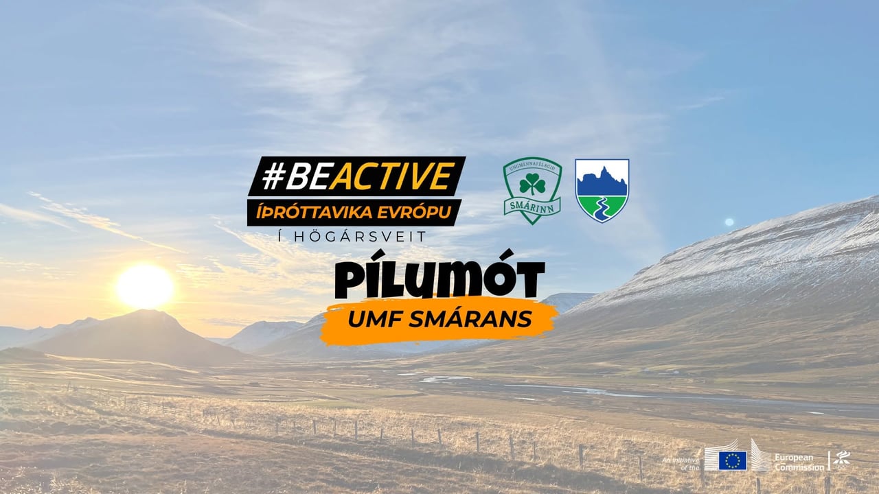 #BeActive Pílumót Smárans 🎯