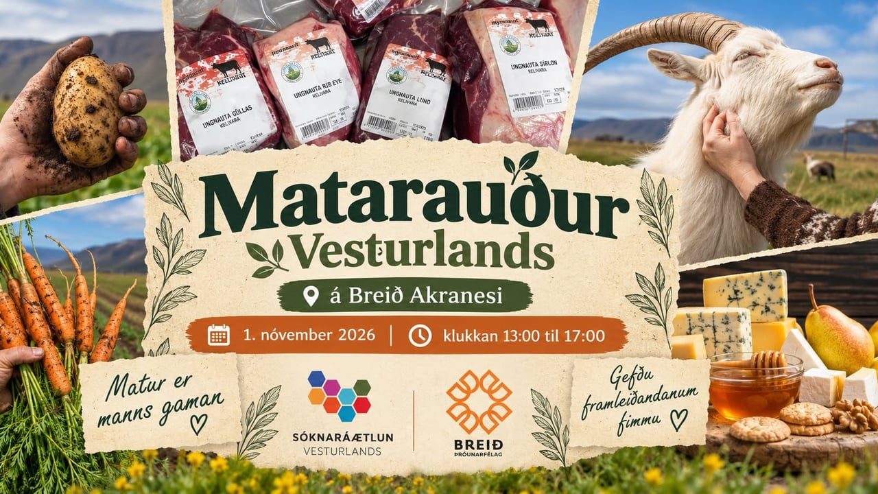 Matarauður Vesturlands - Matarmarkaður á Breið