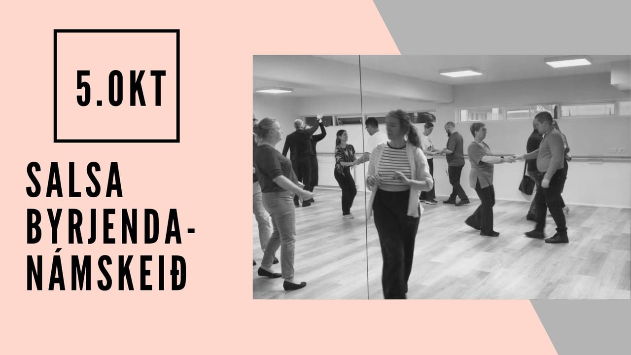 Nýtt byrjendanámskeið í Salsa hefst 5. okt!