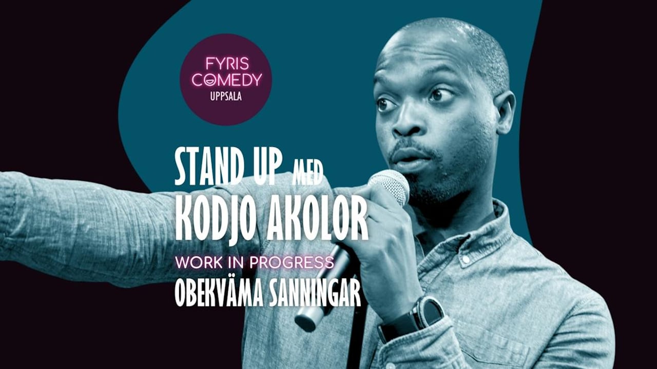Fyris Comedy – Stand up med Kodjo Akolor - Work in Progress "Obekväma sanningar"