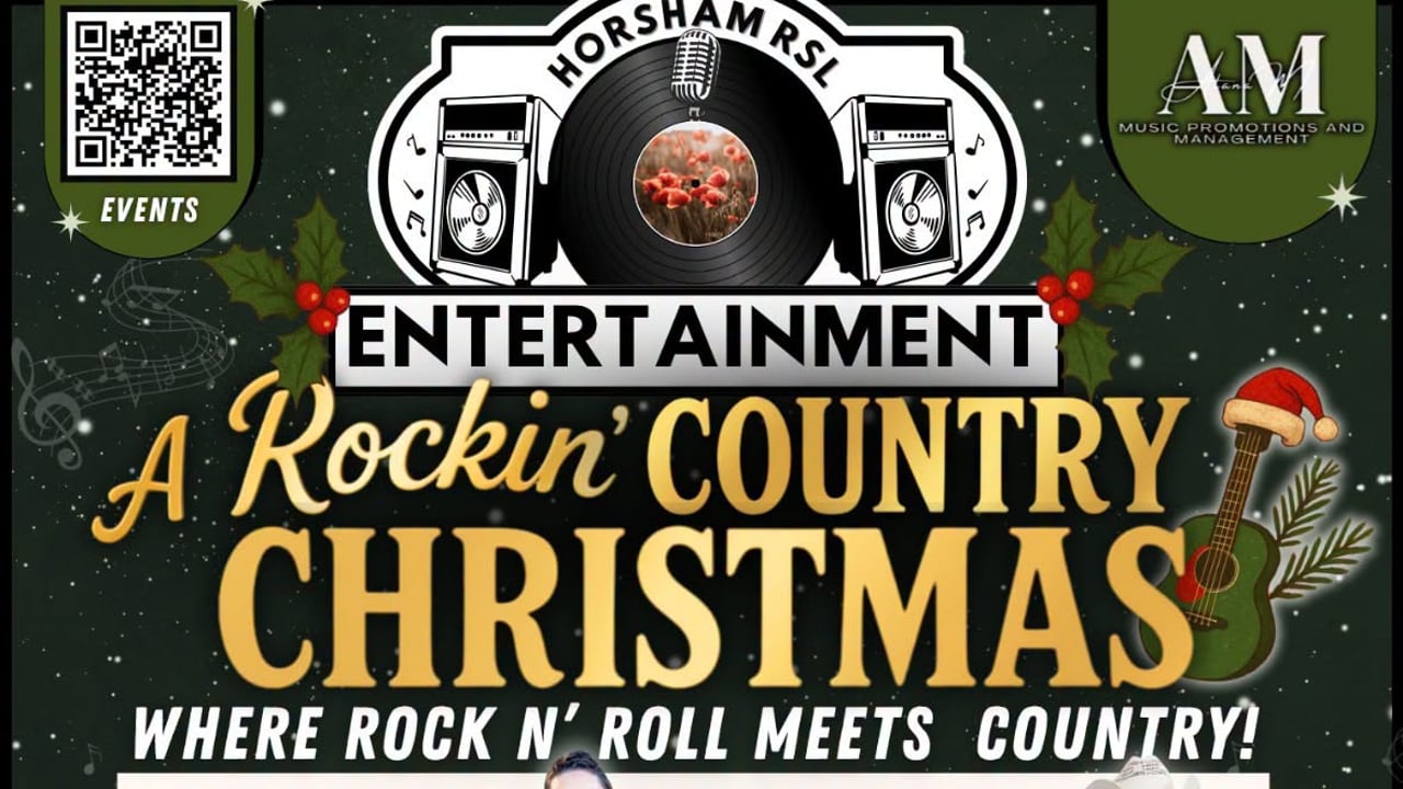Rockin Country Christmas - Horsham RSL - 2 Shows 