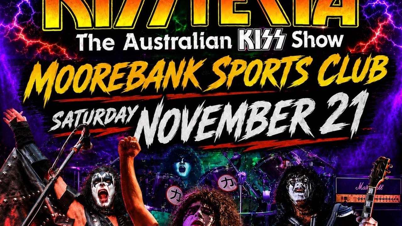 KISSTERIA - Live at Moorebank Sports Club