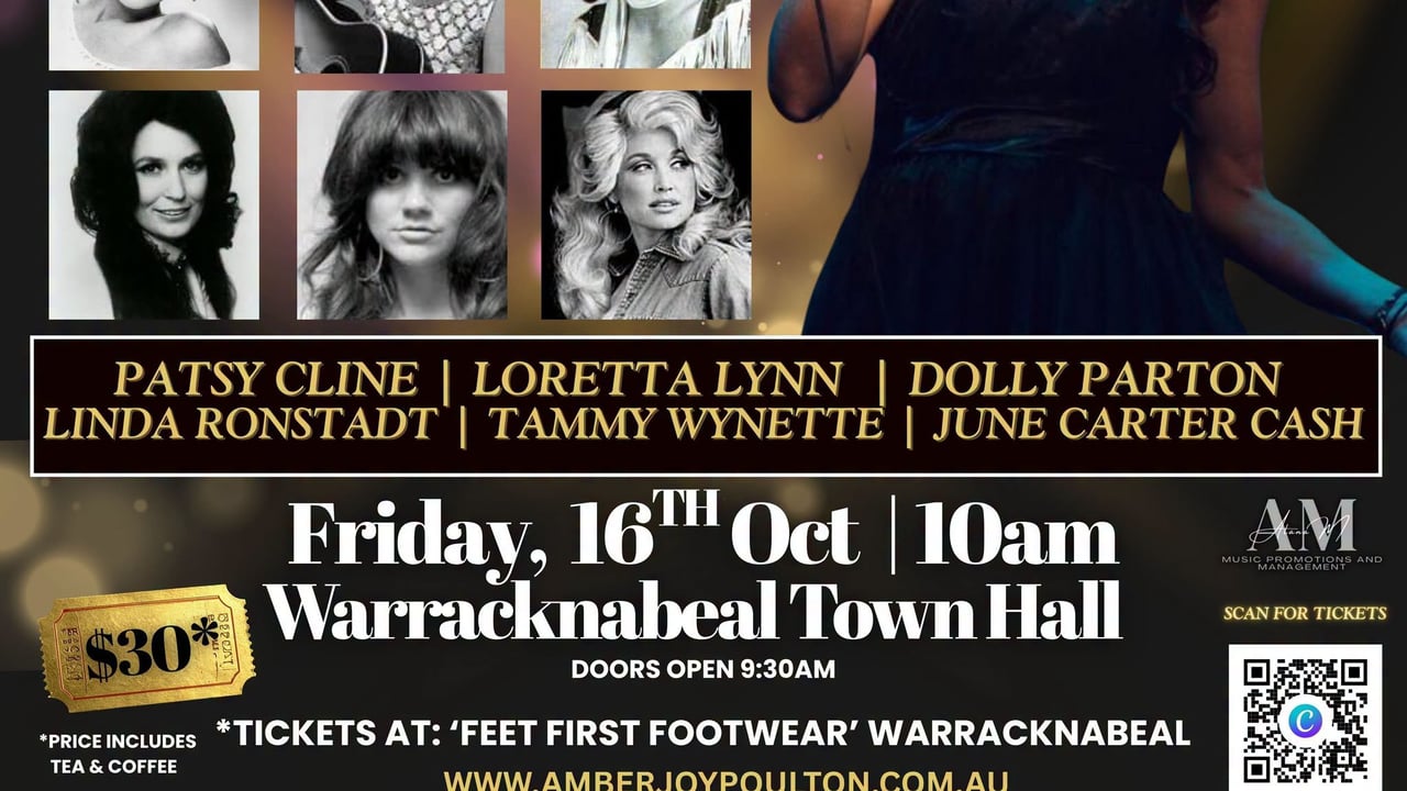 WARRACKNABEAL- Amber Joy Poulton presents Honky Tonk Queens