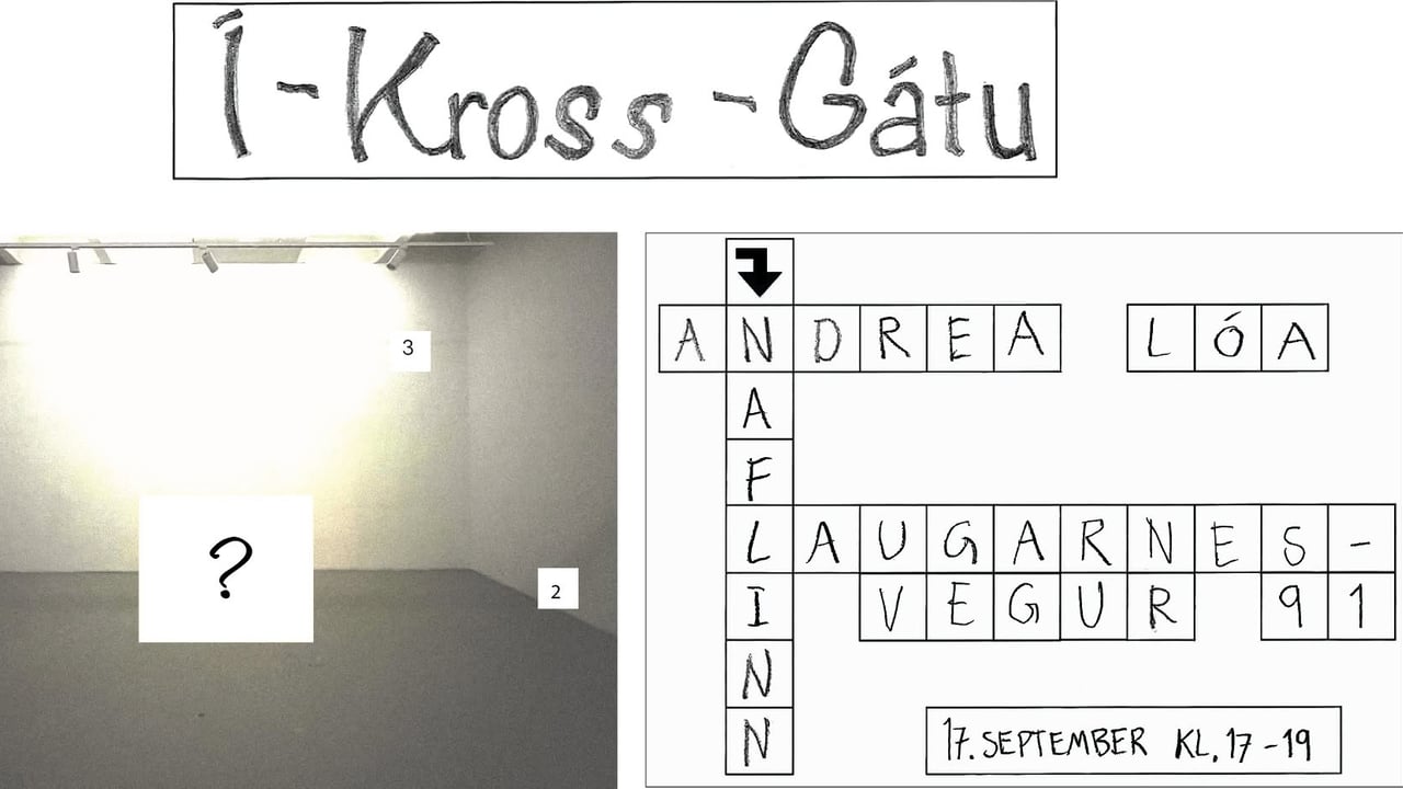 Í-Kross-Gátu // Andrea Lóa Guðnadóttir