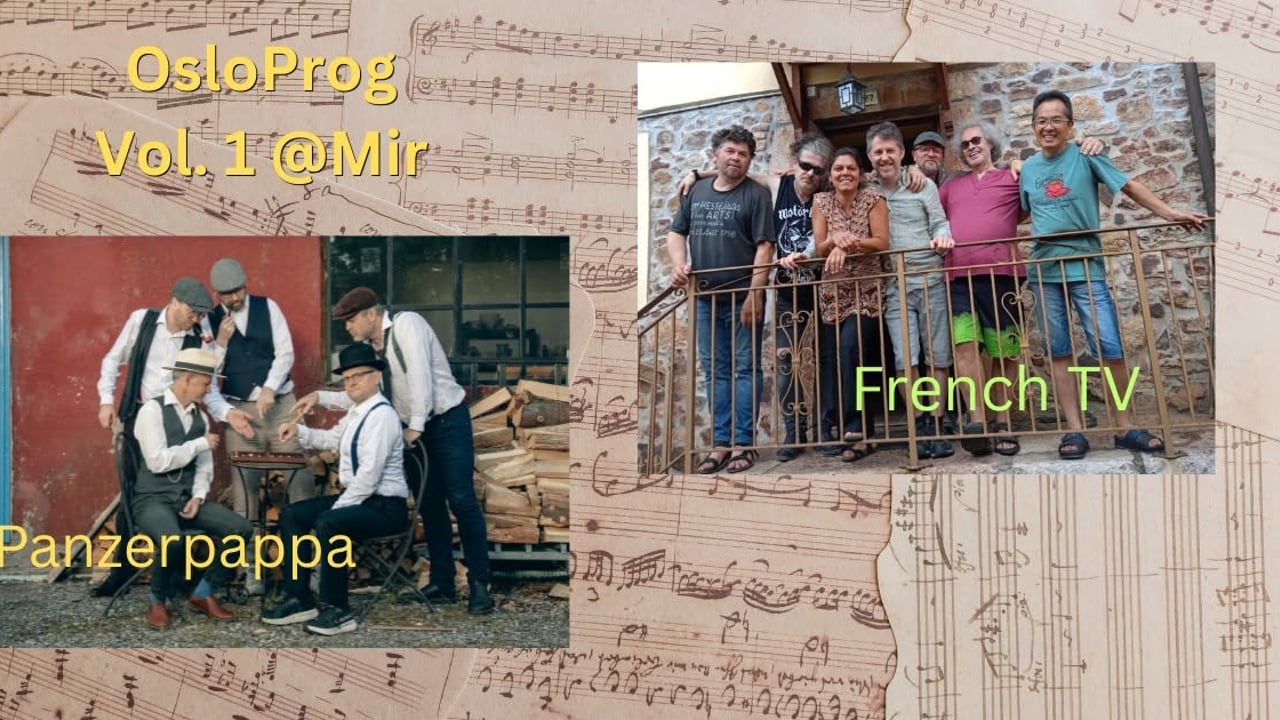 OsloProg vol. 1: French TV (USA) & Panzerpappa (NOR) // MIR, Oslo 