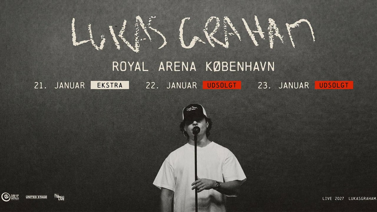 Venteliste! LUKAS GRAHAM - Royal Arena - 23. januar 