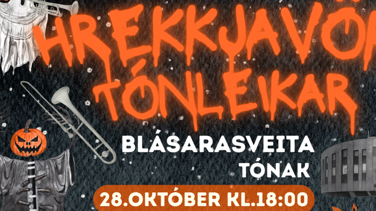 Hrekkjavökutónleikar Blásarasveita TónAk!