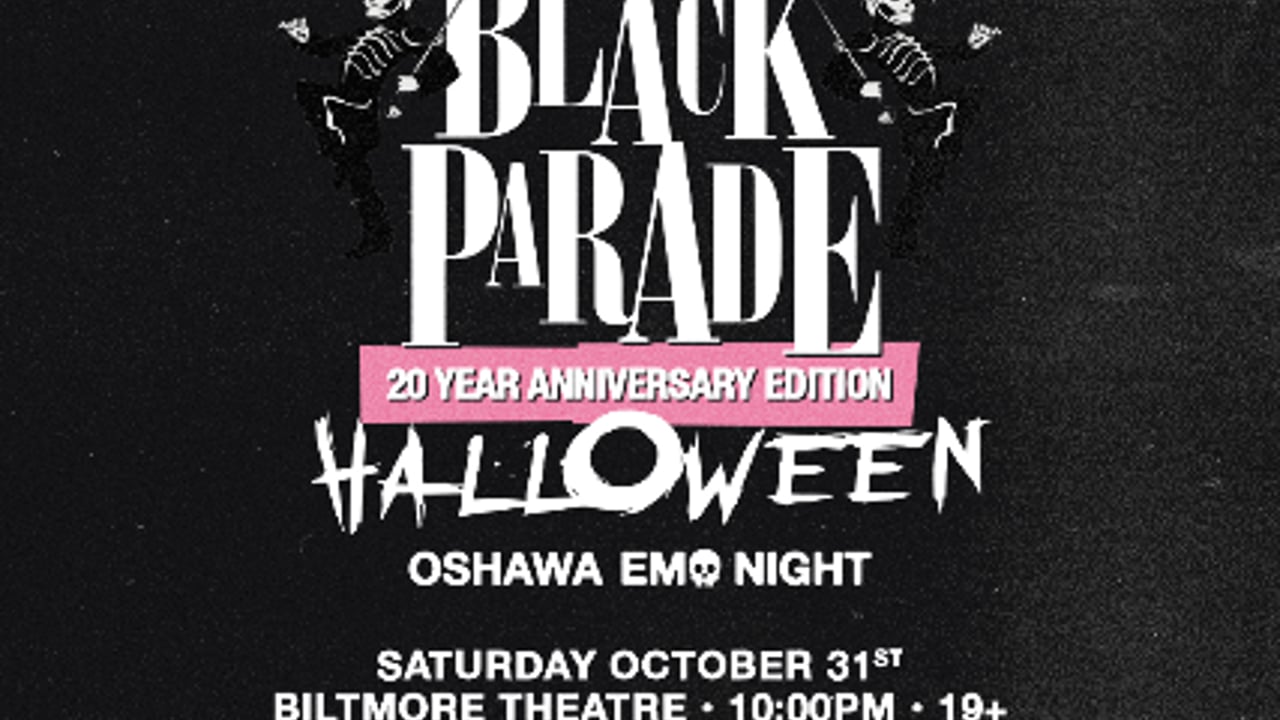 The Black Parade Halloween Emo Night Oshawa at Biltmore - Oct 31 2026