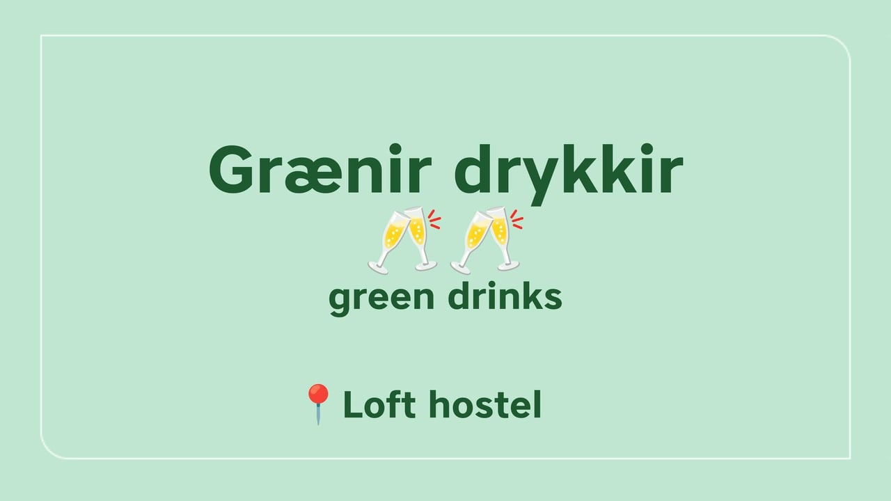 Grænir drykkir í október