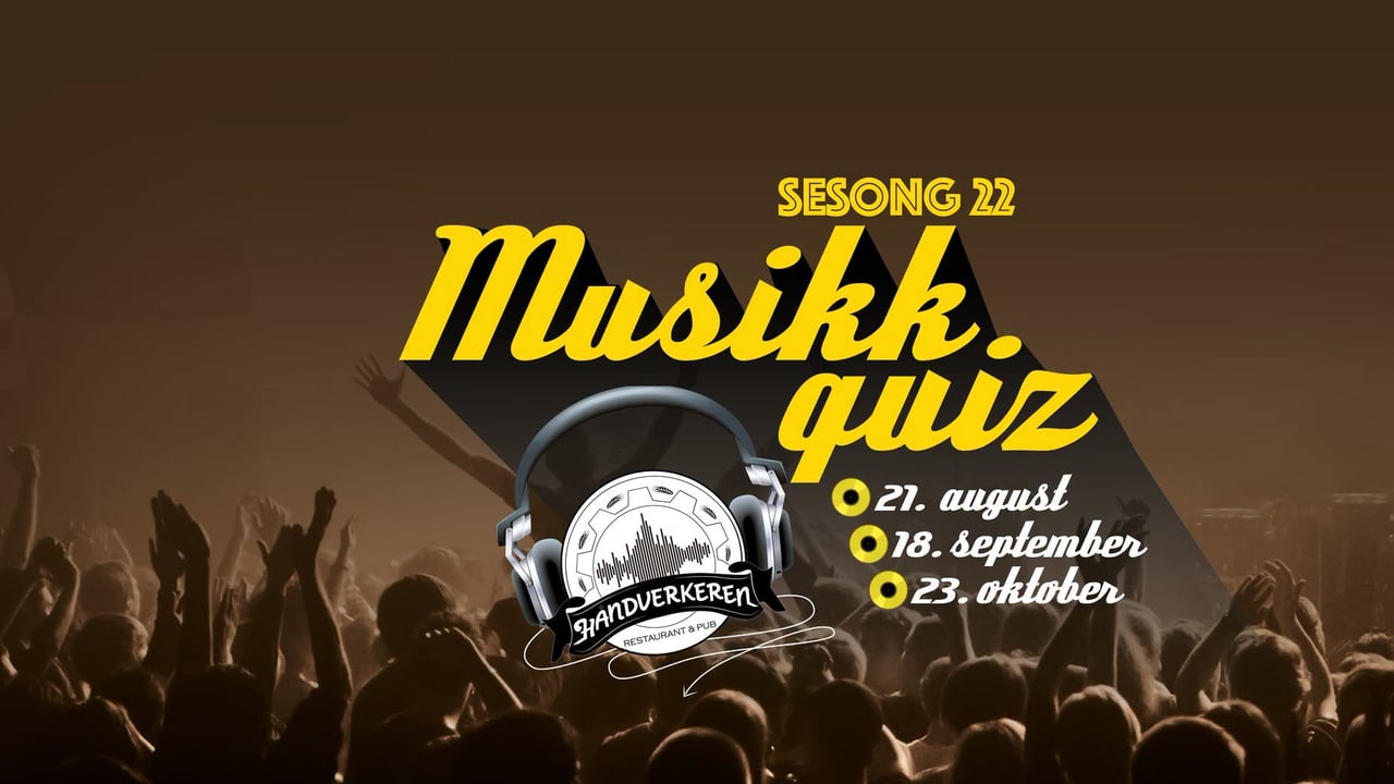 MusikkQuiz på Håndverkeren - sesongavslutning!