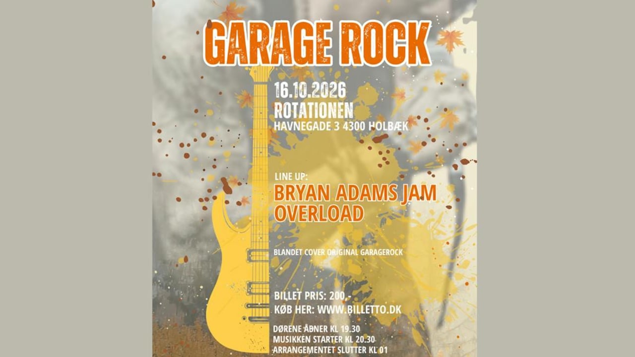 Garage Rock på Rotationen (Stående koncert) 