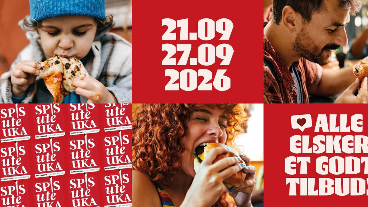 Spis Ute Uka 21.-27. september 2026. Høstens store matfestival i Kristiansand🍴