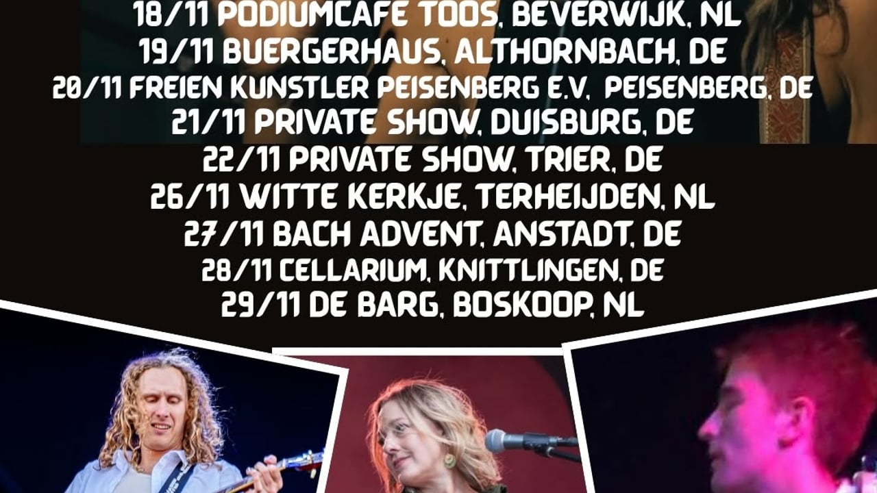 TOBY BEARD - AUTUMN LIGHTS EURO TOUR