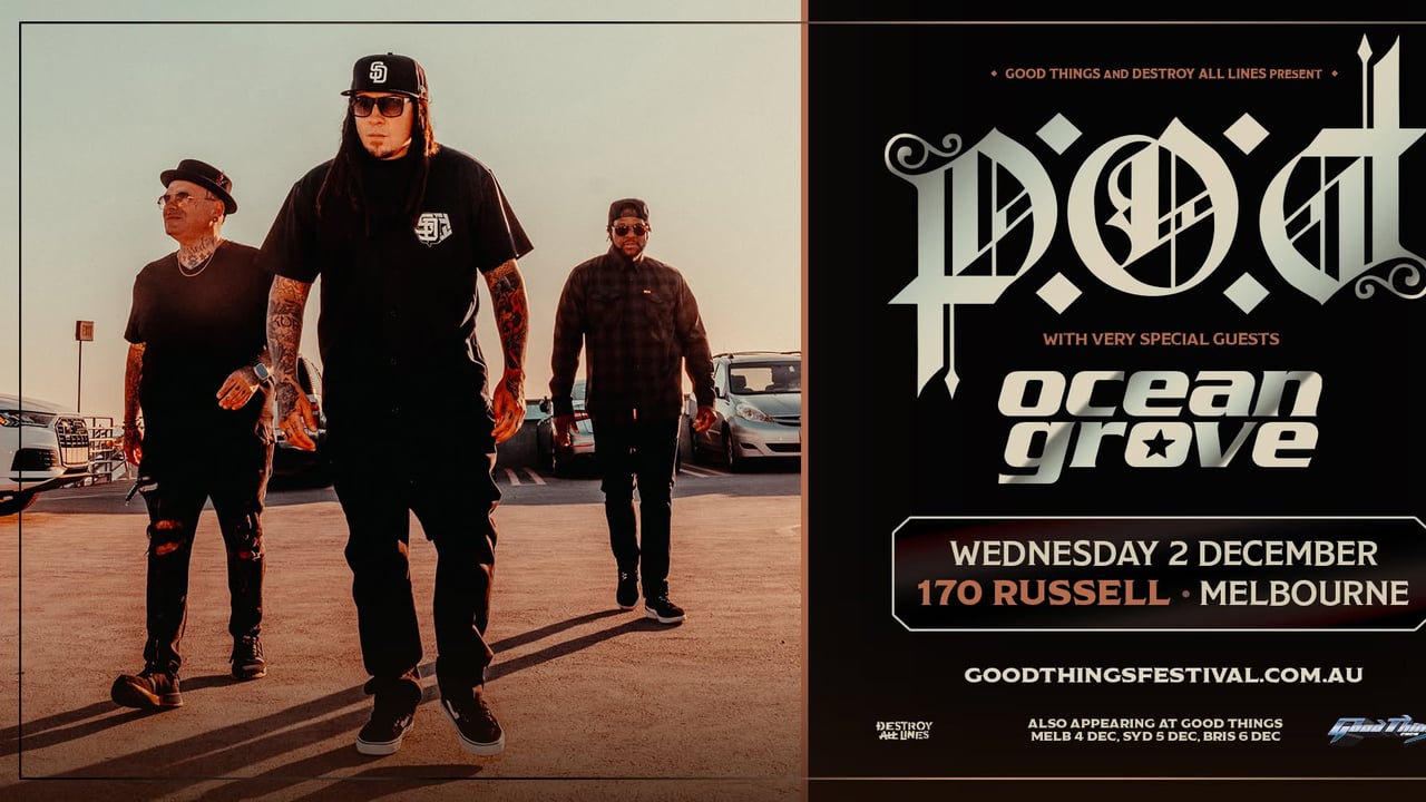 P.O.D. // Brisbane // Good Things Festival Sideshow // The Triffid