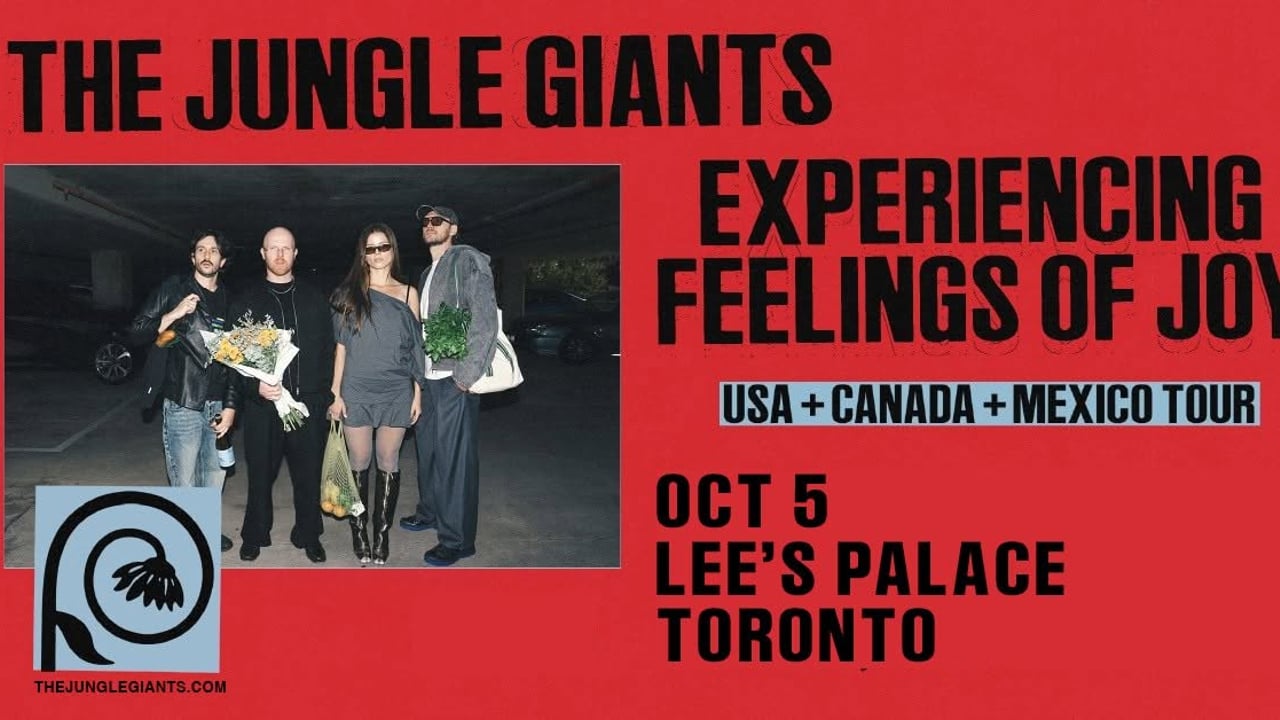 The Jungle Giants - Experiencing Feelings Of Joy Tour - Toronto