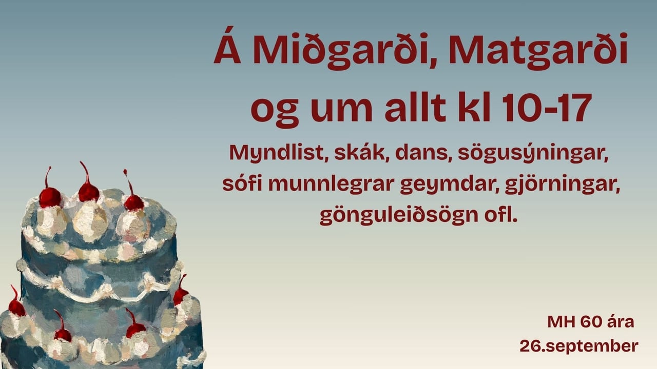MH60 Afmælisdagskrá á Miðgarði, Matgarði og um allt