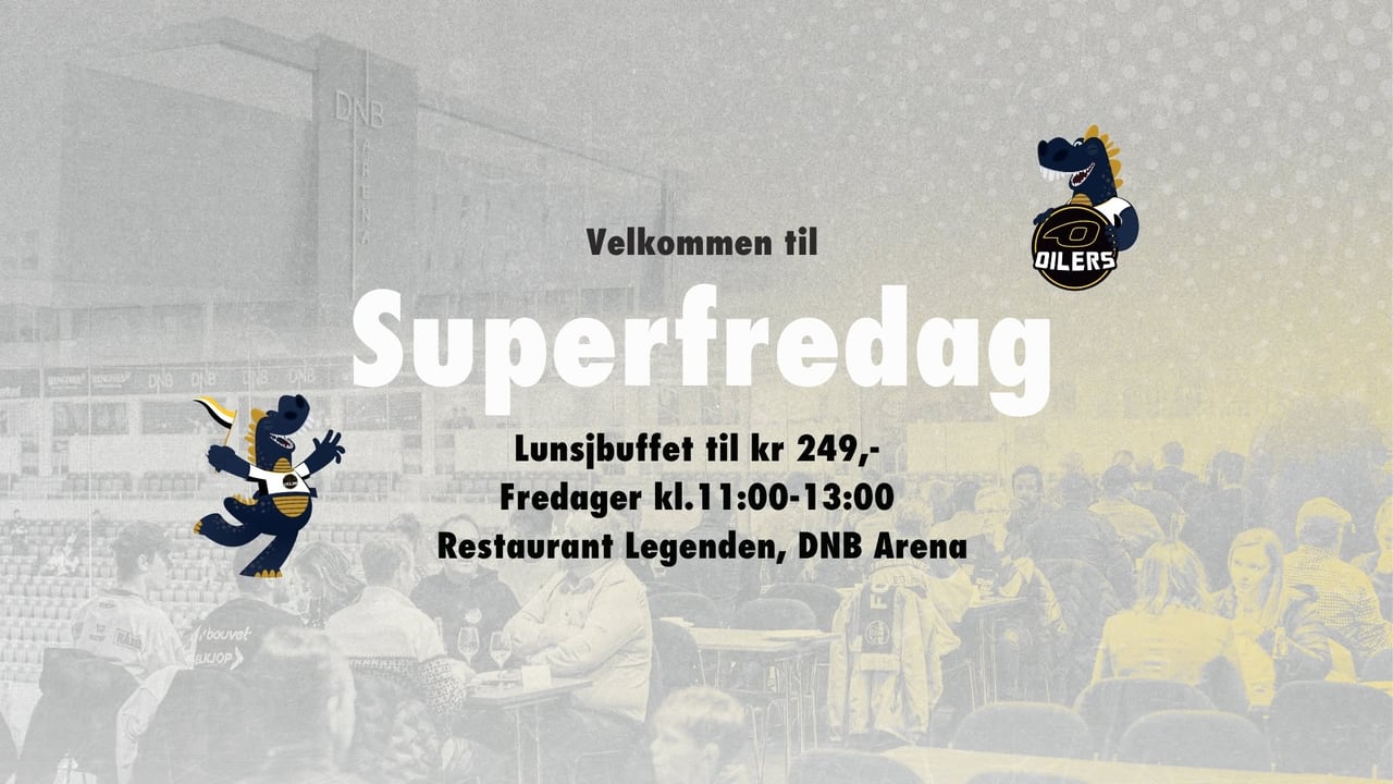 Superfredag: lunsjbuffet i DNB Arena