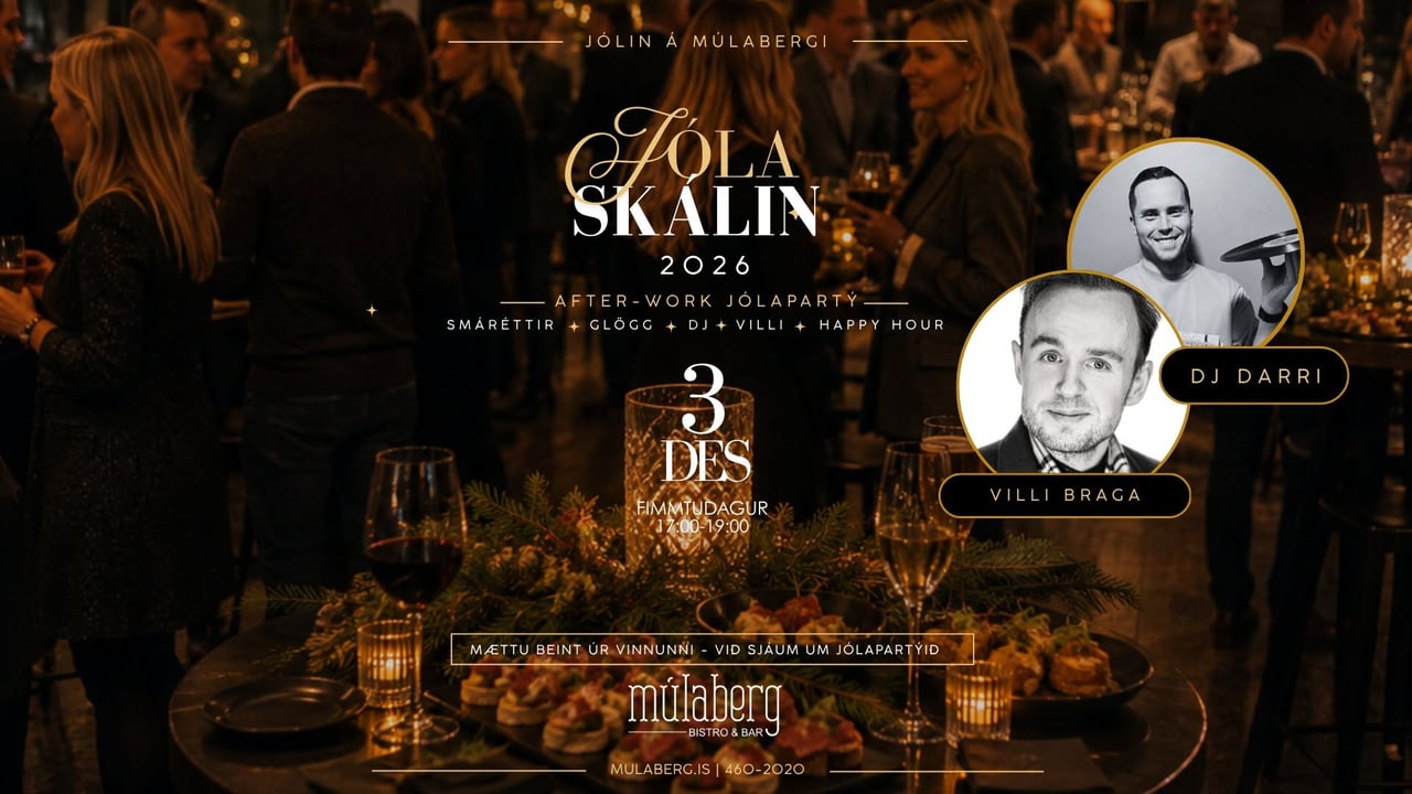 JÓLASKÁLIN 2026 x MÚLABERG | AKUREYRI