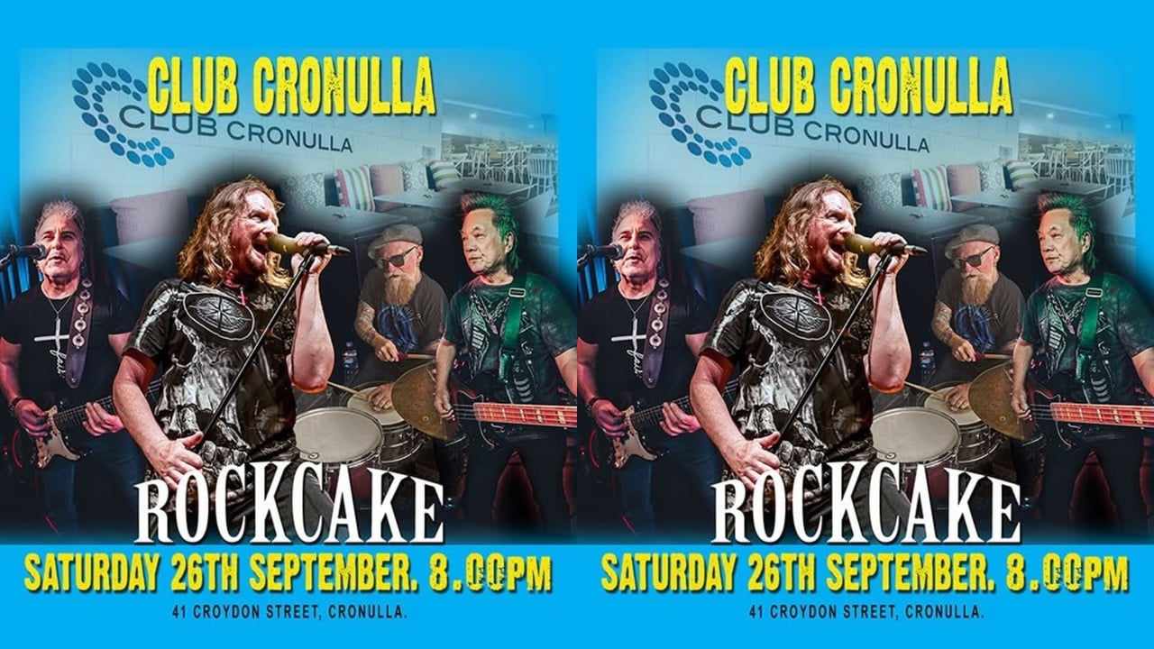 ROCKCAKE return to Club Cronulla