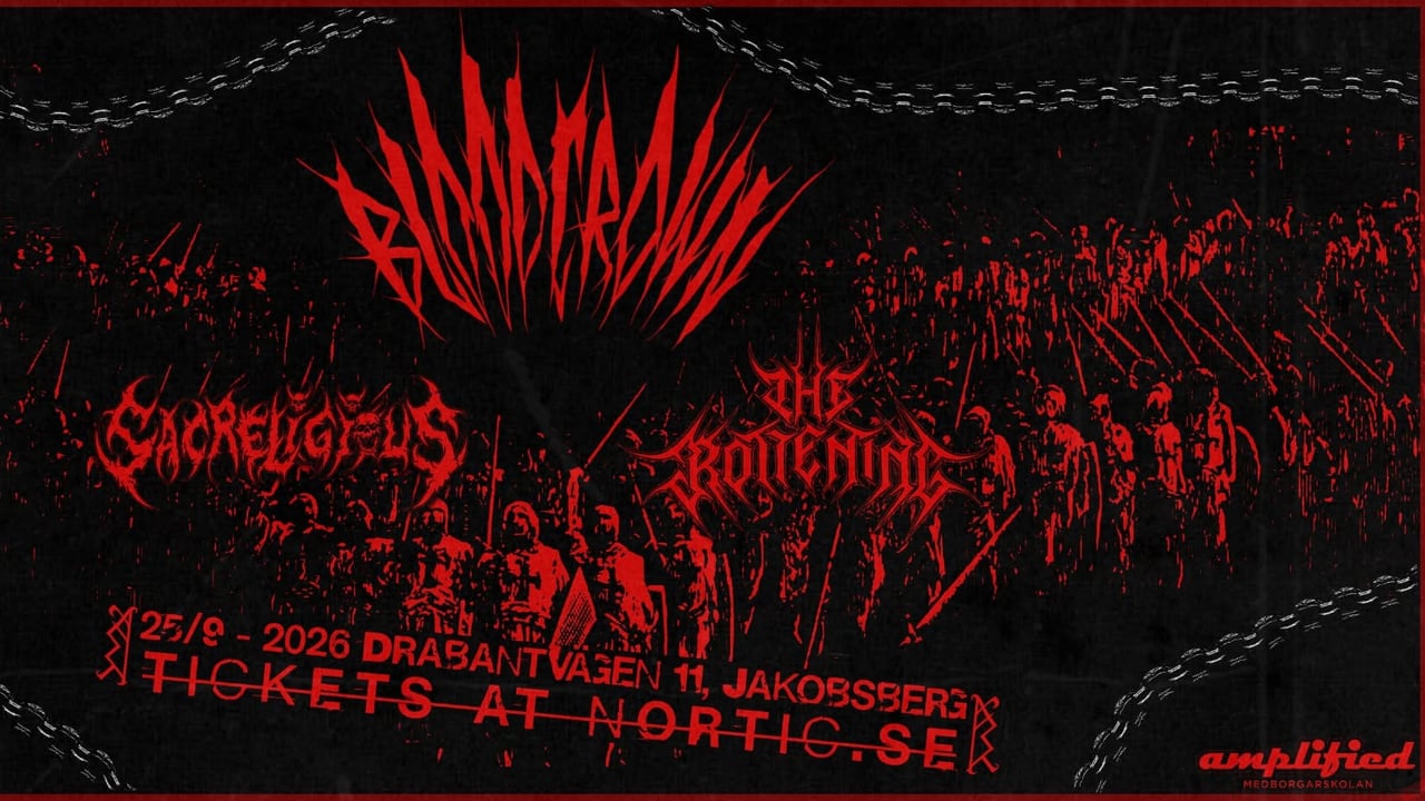 Bloodcrown + The Rottening + Sacreligious Live @Klubb Fredagsmangel