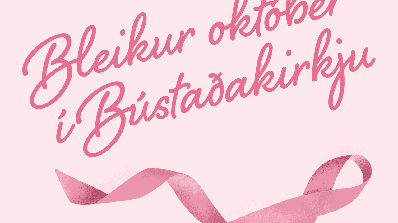 Sálmadjass í Bleikum október í Bústaðakirkju