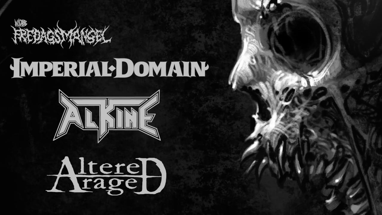 Imperial Domain + Alkine + Altered Rage Live @Klubb Fredagsmangel