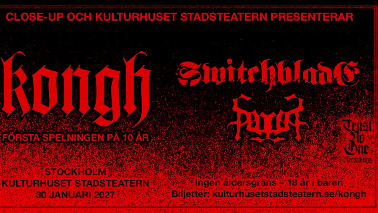 Kongh + Switchblade + Speglas