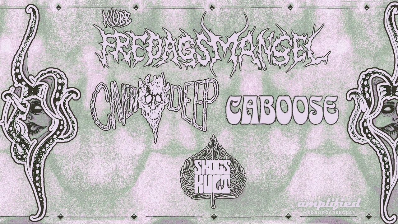 Skogskult + Caboose + Cavern Deep Live @Klubb Fredagsmangel