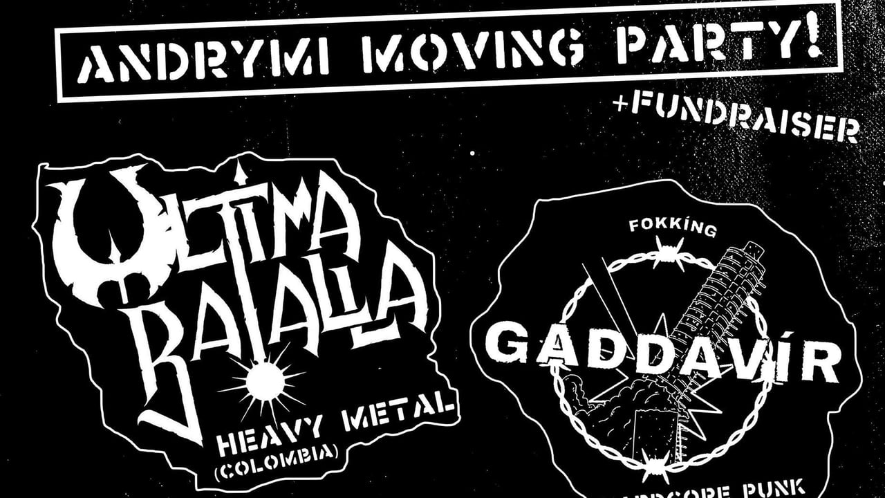 ANDRÝMI MOVING PARTY + FUNDRAISER