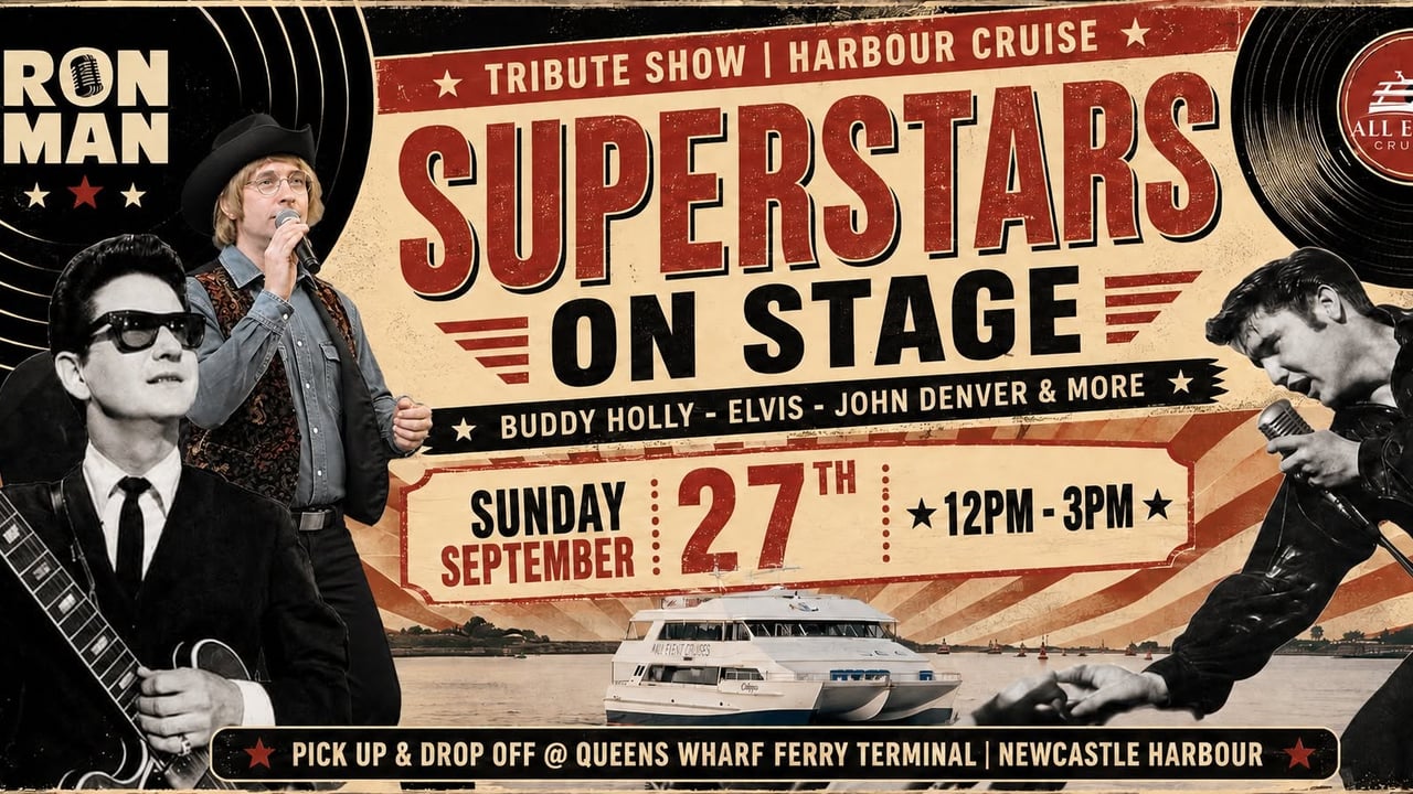 Superstars on Stage | Rock N Roll Nostalgia Tribute Show | Harbour Cruise