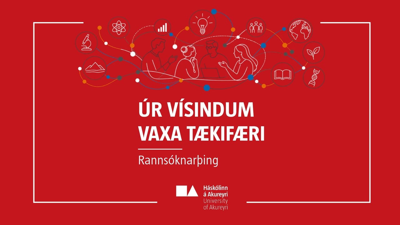 Úr vísindum vaxa tækifæri | Rannsóknarþing 2026