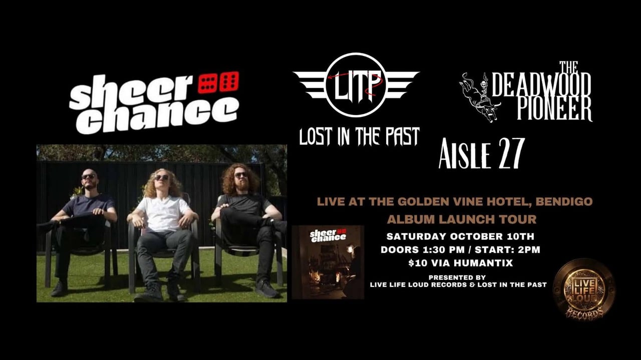 Sheer Chance Album Launch at The Golden Vine Hotel Bendigo