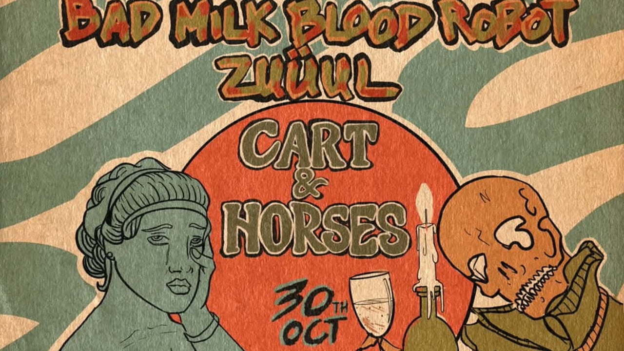 HEALTHY JUNKIES + POLLYPIKPOCKETZ + BAD MILK BLOOD ROBOT + ZUÜUL