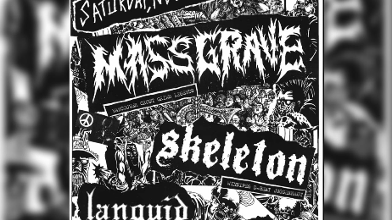 Massgrave w/ Skeleton, Languid, Autolysis