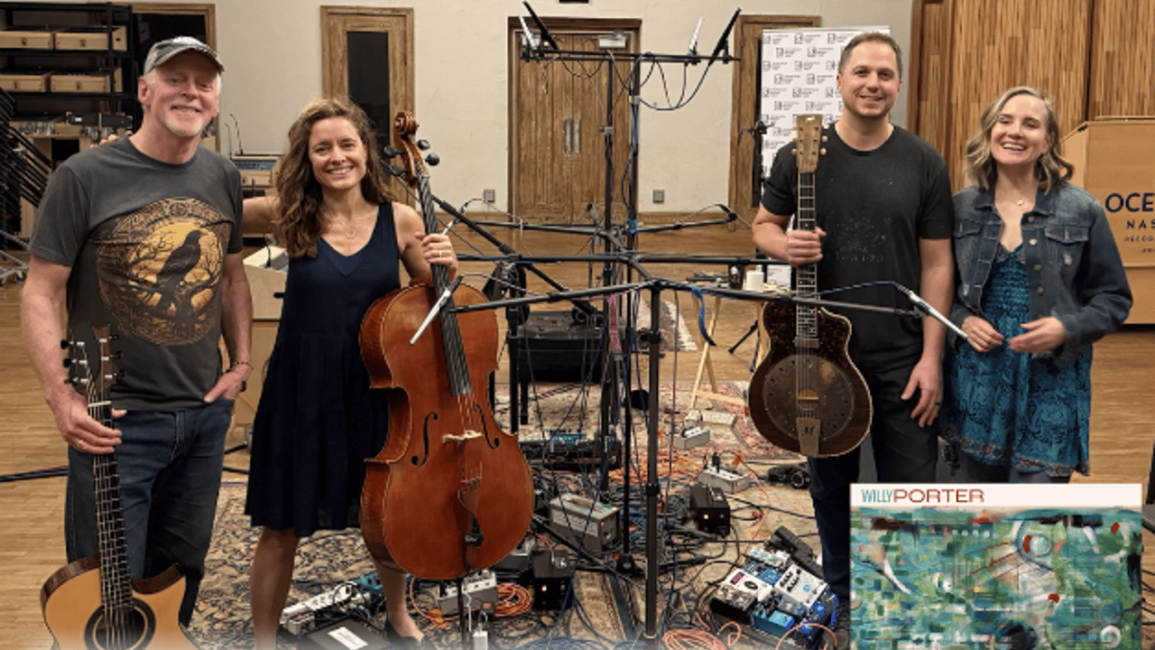 Willy Porter & the Humans in a Room Quartet