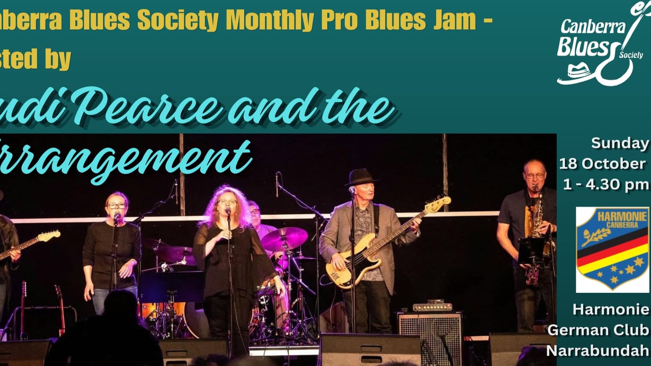 Judi Pearce and the Arrangement hosts the OCTOBER Pro Blues Jam