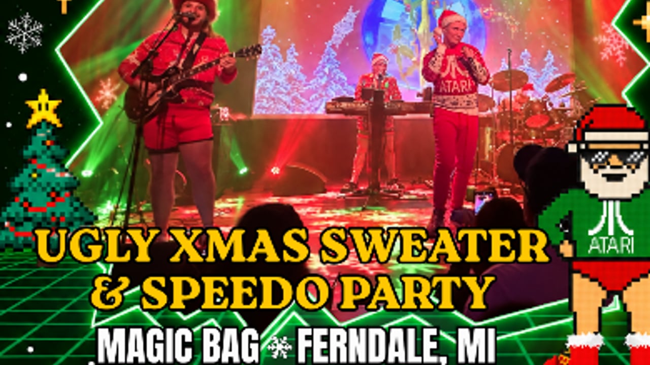 80s vs 90s: Ugly Sweater and Speedo Party
