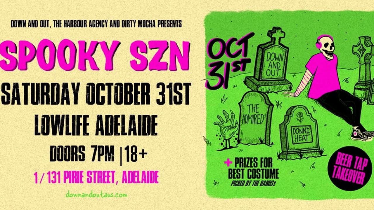 Down And Out Adelaide Halloween Spooktacular Extravaganza