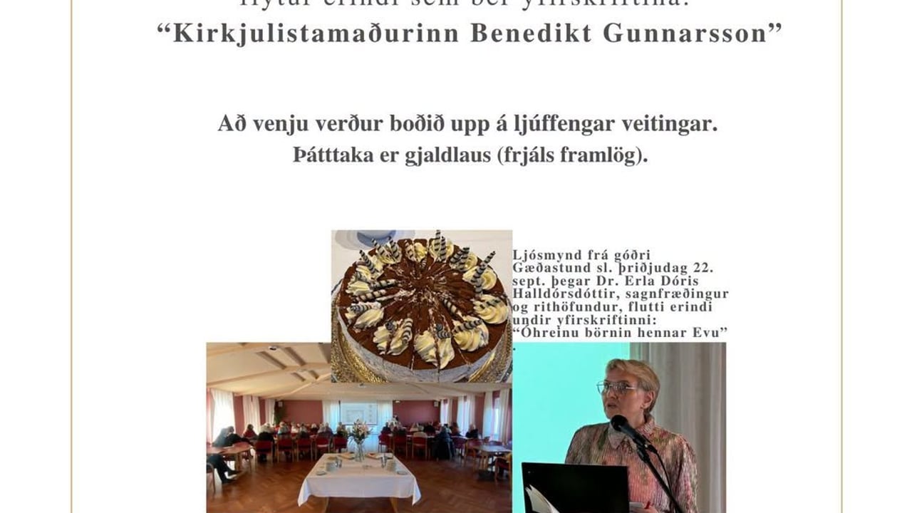 GÆÐASTUND ELDRI BORGARA