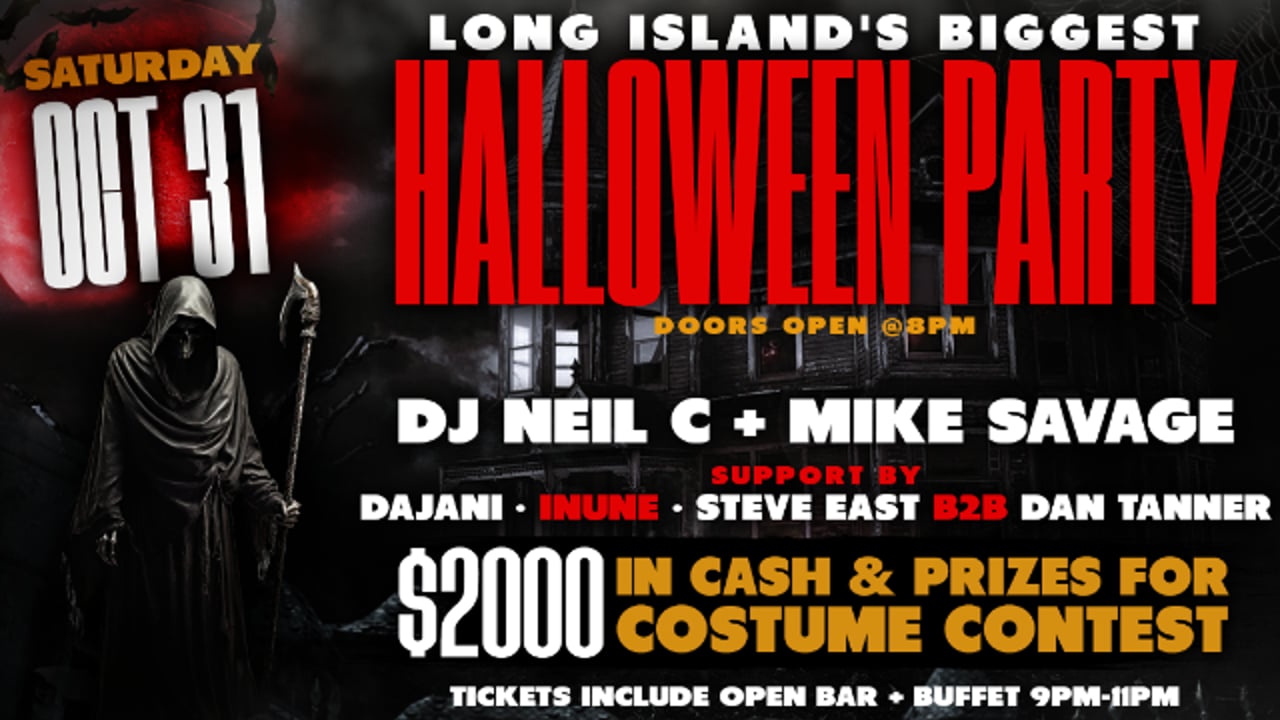 Halloween 2025 - LONG ISLAND'S BIGGEST HALLOWEEN PARTY