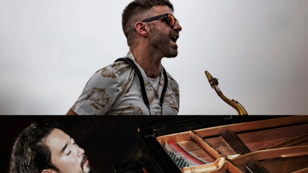 Brad Walker with Oscar Rossignoli